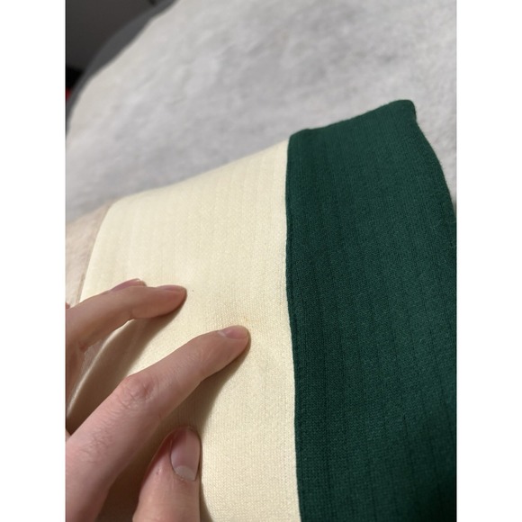 New Izod Mens Colorblock 1/4 Zip Sweatshirt Size 5X Midnight - Picture 7 of 8